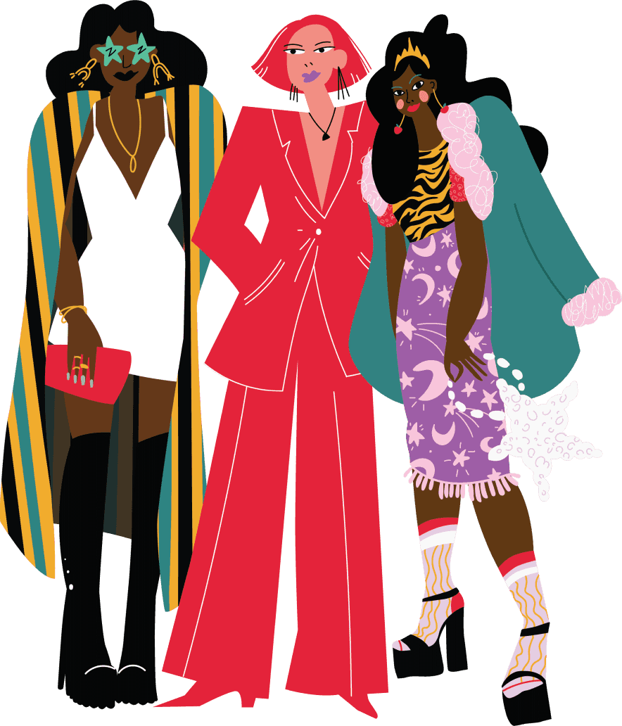 A group of Thrifters